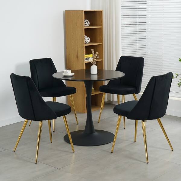 dressing table chair with gold legs set of 4)dining bedroom stool back chair desk chair metal - Bed Bath & Beyond makeup chair for vanity