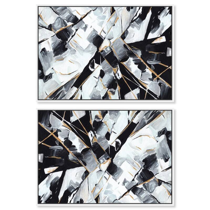 Lemon Slice Drink Canvas by Art Remedy - 36" x 54" - White