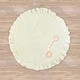 preview thumbnail 19 of 24, Lush Decor Baby Round Ruffle Play Mat Single 36" Diameter - 36" Diameter Ivory