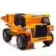 preview thumbnail 9 of 78, Kids Ride-On Dump Truck 12V with Adjustable Rear Bucket, Music, Bluetooth, and Parental Remote Control