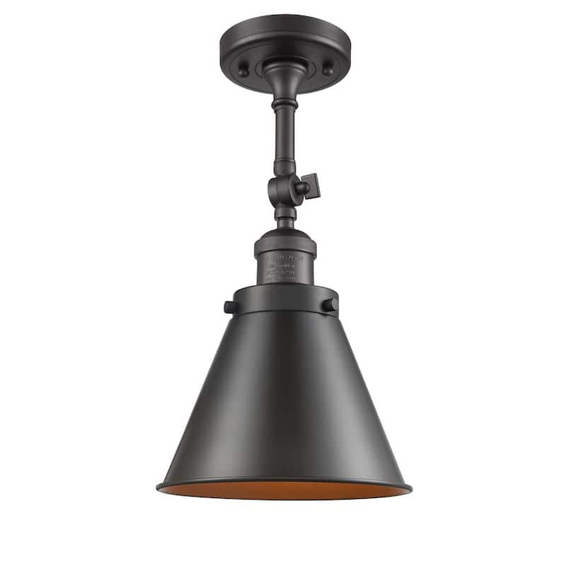 Innovations Lighting Appalachian Single Light 13" Tall Bathroom Sconce