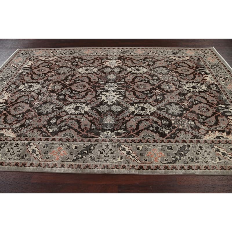 Geometric Traditional Turkish Ziegler Wool Area Rug Office Carpet - 6'6" x 9'9"
