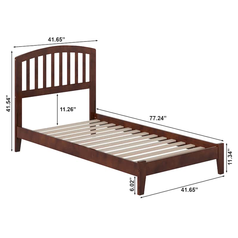 AFI, Richmond Solid Wood Low Profile Platform Bed