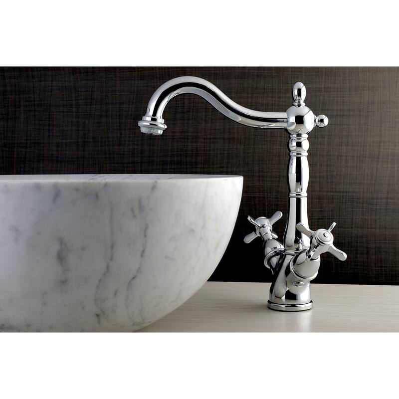 Kingston Brass Essex 1.2 GPM Centerset Vessel Bathroom Faucet