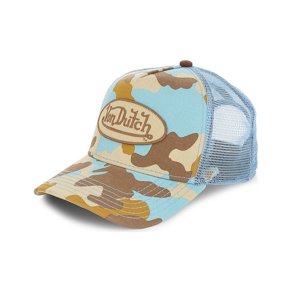 von dutch camo trucker hat