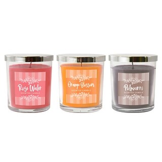 Aromatherapy Collection Scented Candles (set of 3) - Bed Bath & Beyond ...