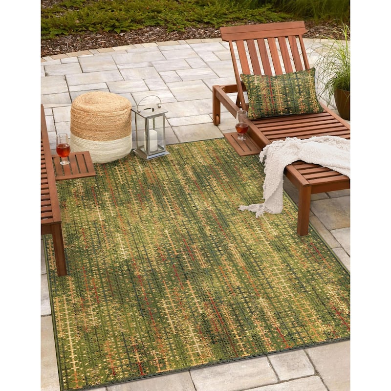 Liora Manne Marina Sienna Indoor/Outdoor Pillow