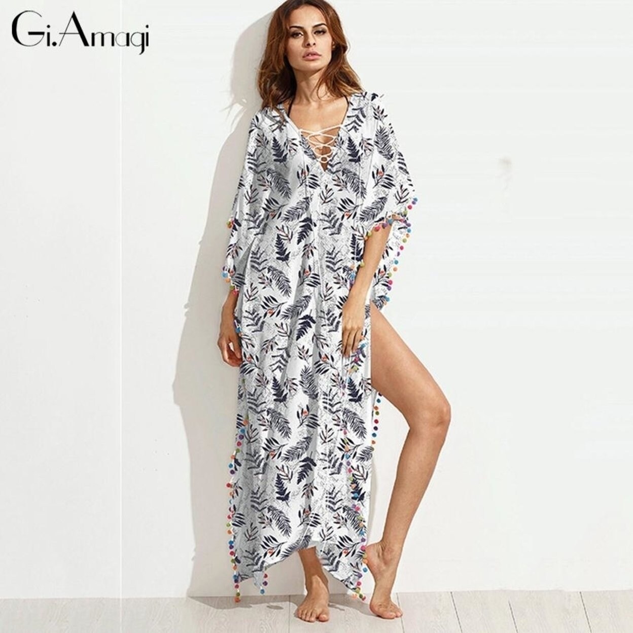 Shop Summer Boho Style 2017 Maxi Long Dress Floral Petal Print
