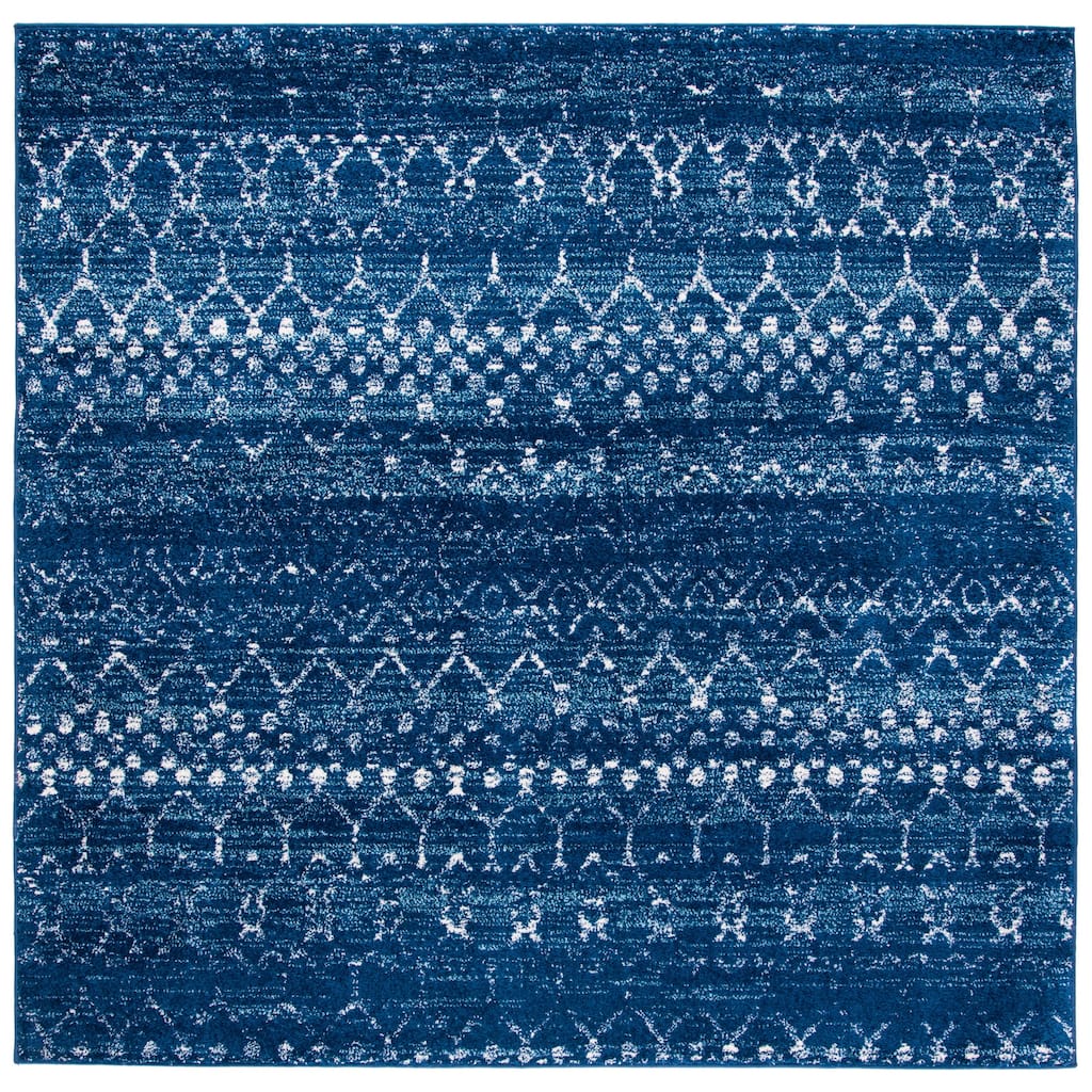 SAFAVIEH Tulum Avis Moroccan Boho Rug - 6'7" Square