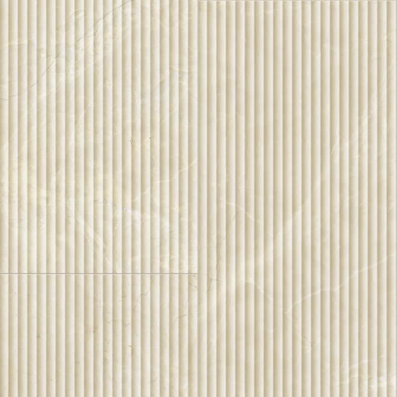 Merola Tile Reve Roseliere Deco Beige 11-3/4" x 23-1/2" Porcelain Wall Tile