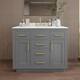 Option Dark Gray / Giotto Quartz Top / Brushed Gold