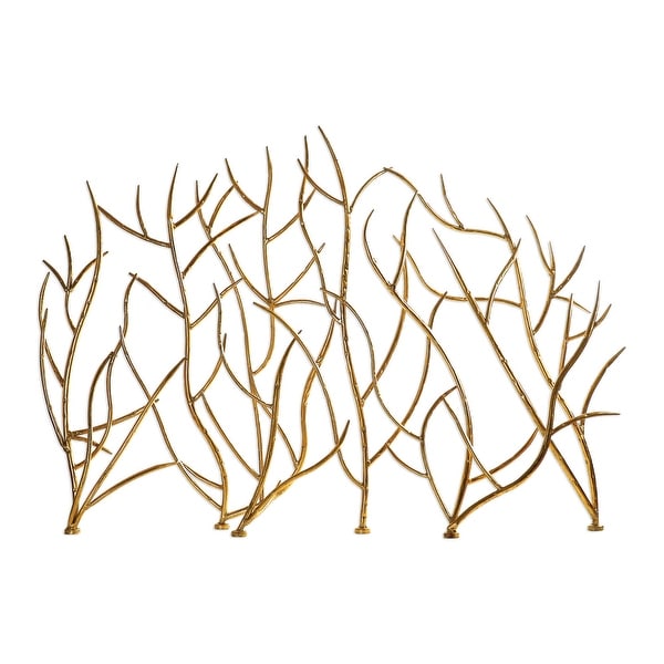 Top Product Reviews For Uttermost Gold Branches Hammered Iron
