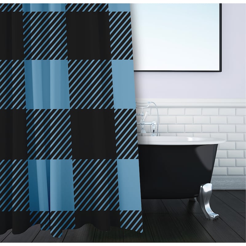 Buffalo Plaid Shower Curtain
