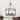 Daniela Pine Wood Drum Cage Glass Pendant with Antique Black Metal
