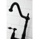 preview thumbnail 8 of 9, Kingston Brass Tudor 1.8 GPM Bridge Kitchen Faucet - Includes Side