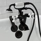preview thumbnail 5 of 34, Kingston Brass Tub Wall Mount Clawfoot Tub Faucet with Hand Shower