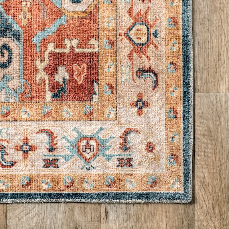 Nuloom Zendaya SplashGuard Machine Washable Area Rug