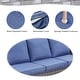 preview thumbnail 13 of 11, Gymojoy Outdoor Patio Sofa with Swivel Chairs Set