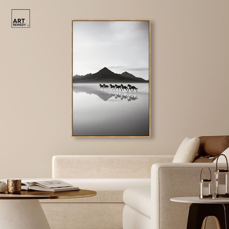 Run of Freedom I Canvas by Art Remedy