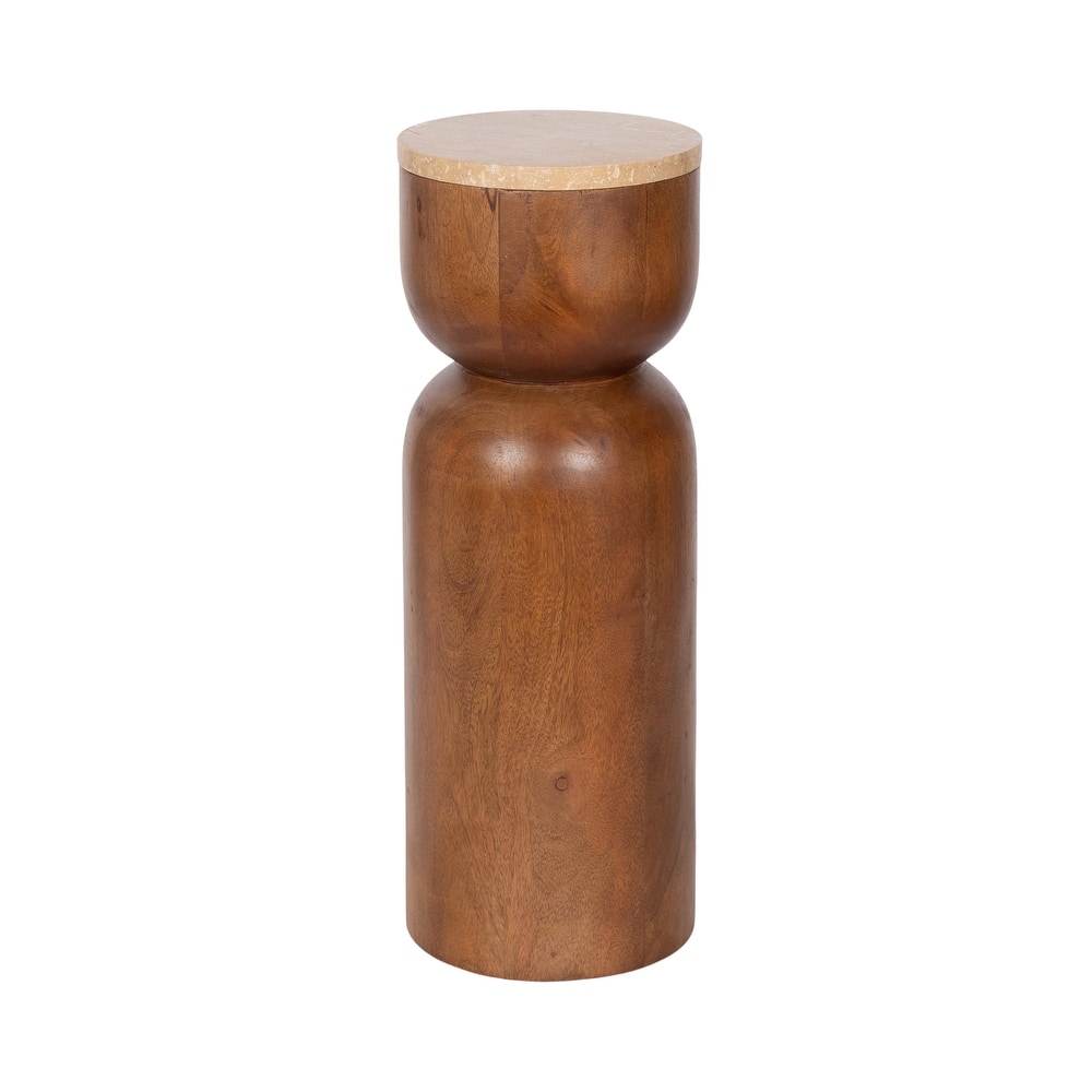 Kate and Laurel Teo Round Drink Table