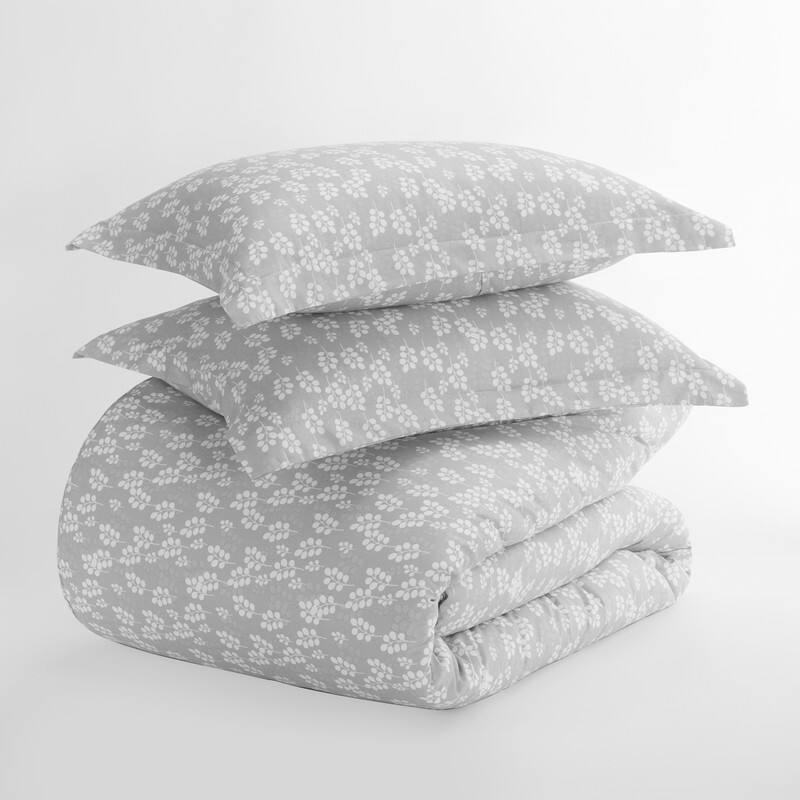 Becky Cameron Oversized Wheat Pattern 3-piece Duvet Set