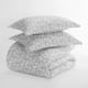 Soft Essentials Oversized Wheat Pattern 3-piece Duvet Set