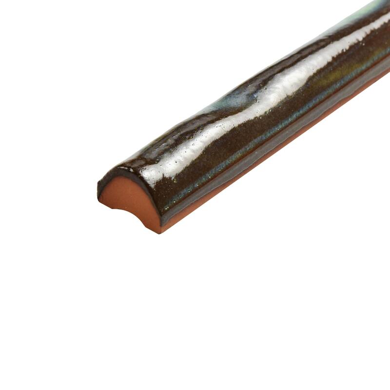 Merola Tile Antic Special Torelo Agua Marina 3/4" x 6" Ceramic Wall Trim - (1 Tile)