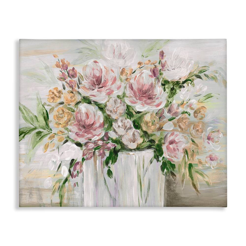 Stupell Country Style Floral Assortment Canvas Wall Art Design By Kristen Brockmon