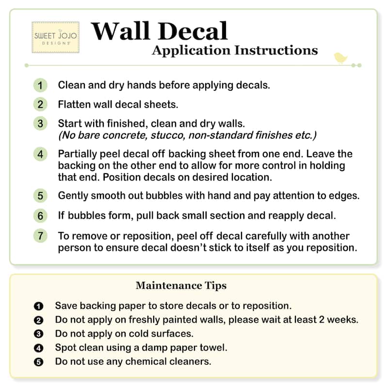 Sweet Jojo Designs Pink and Grey Watercolor Floral Collection Peel and Stick Wall Decal Stickers Art Nursery Decor (Set of 4)