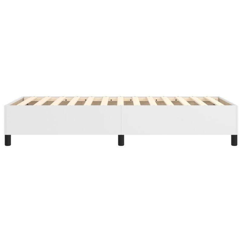vidaXL Bed Frame Box Spring Platform Bed Mattress Foundation Faux Leather