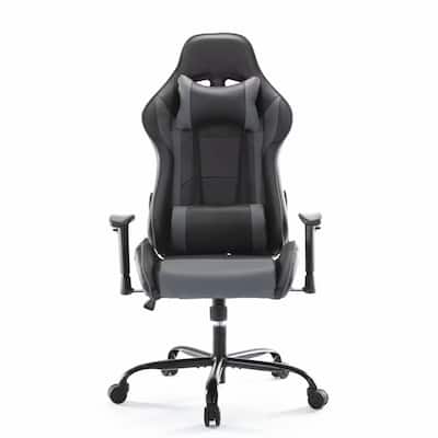 PC & Racing Ergonomic adjustable Gaming Chair office chair black grey