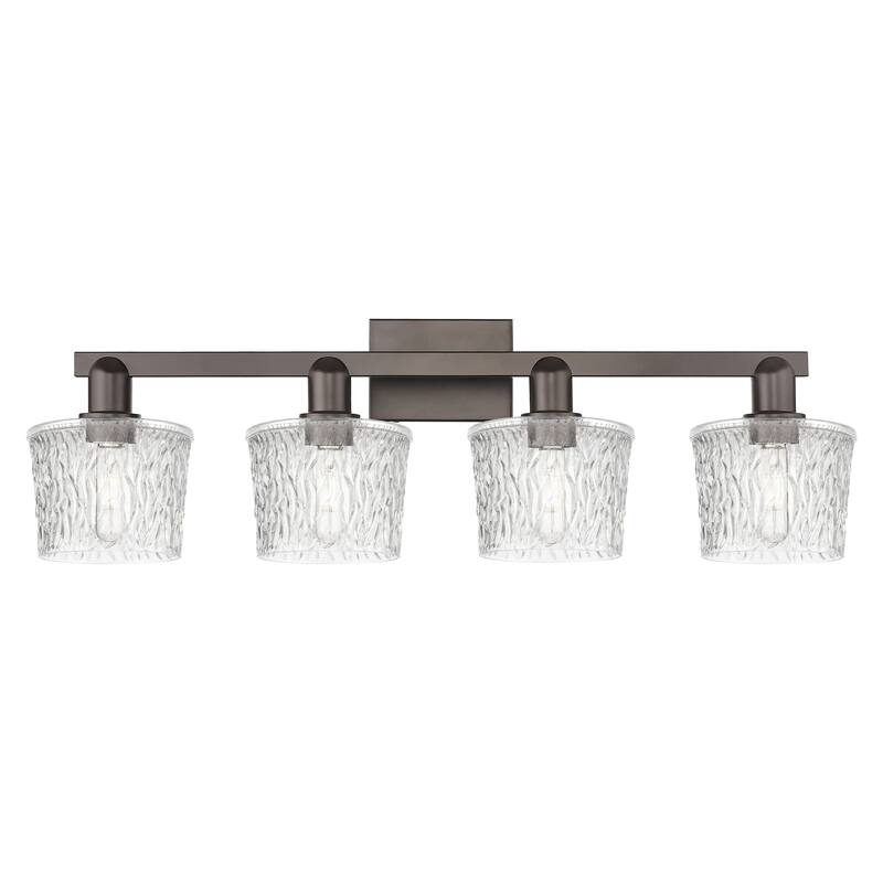 Innovations Lighting Endless Possibilities Arcadia - Niagara - 4 Light 34" Bath Vanity Light - Oil Rubbed Bronze