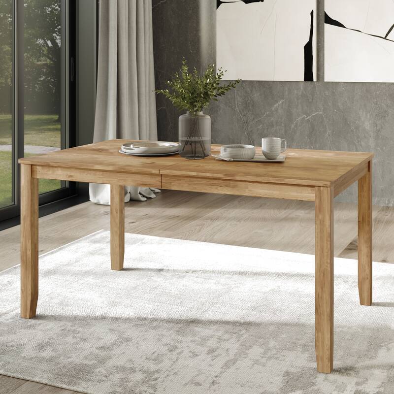 CraftPorch Minimalist Timeless Wooden Dining Table - N/A
