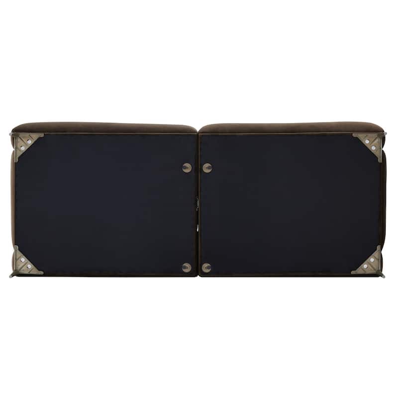 Mineta 92" Velvet Performance Fabric Sofa