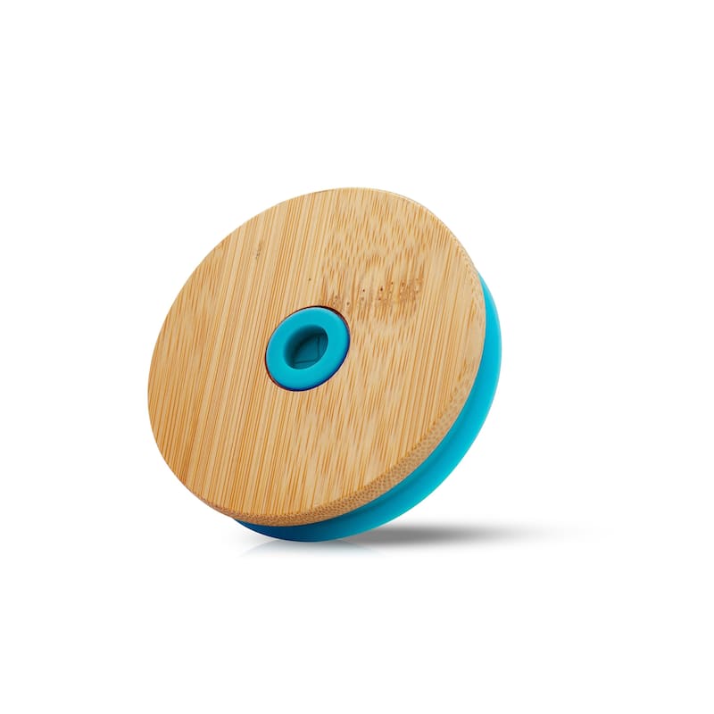 JoyJolt Glass Drinking Cup, Tumbler with Straw & Non Slip Silicone Sleeve - 20 oz - 20 oz