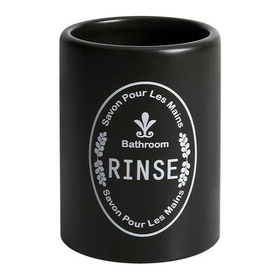 Pharmasique Tumbler - Black - 2.76" x 2.76" x 4.33"