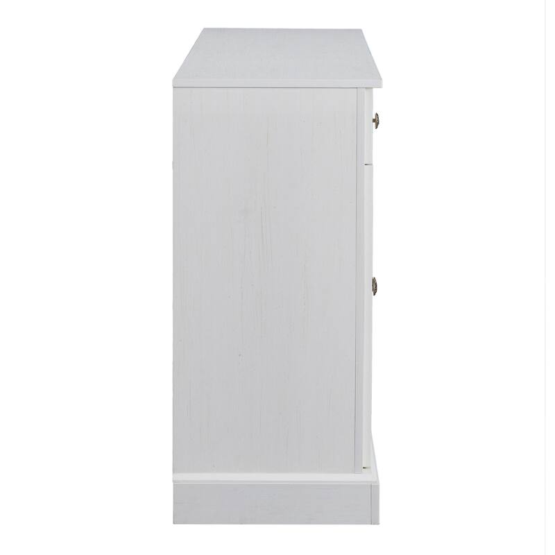Kitchen Sideboard Storage Buffet Cabinet with 2 Drawers and 4 Doors