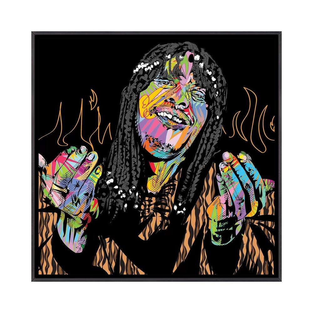 iCanvas "I'm Rick James B-tch" by TECHNODROME1 Framed