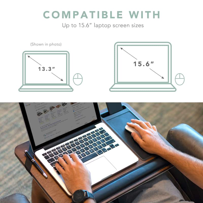 Rossie Home Premium Wood Lap Desk