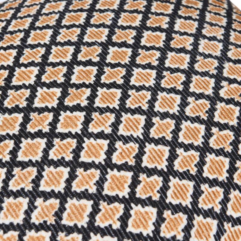 20" Square Corduroy Geometric Print Pillow Cover - Pillow Covers - Cover Only - Multi - Single