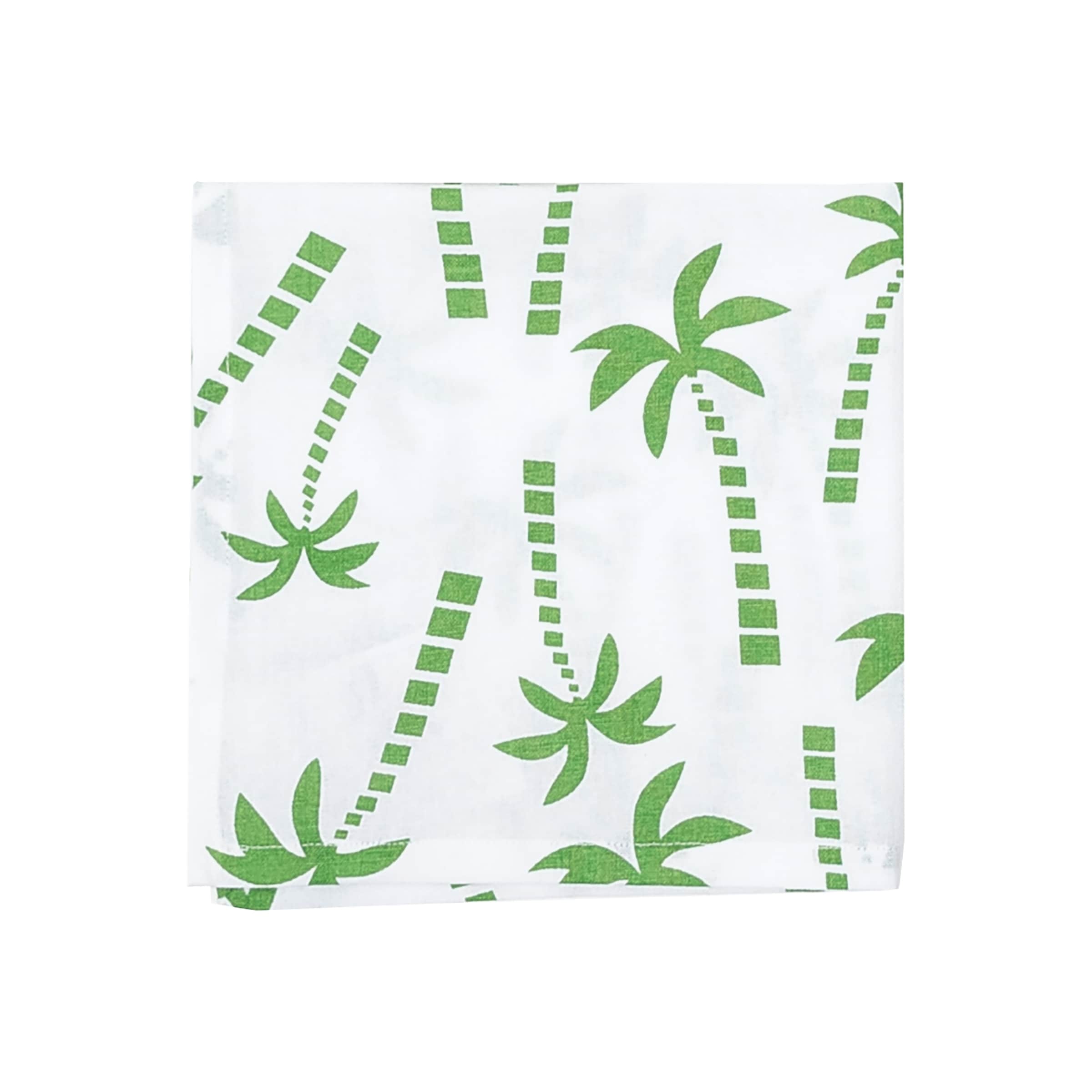 Beachy Palm Cotton Napkin Set of 6 - Set of 6