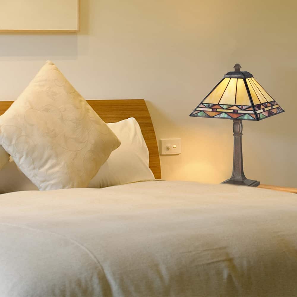 Slayter Tiffany Accent Table Lamp