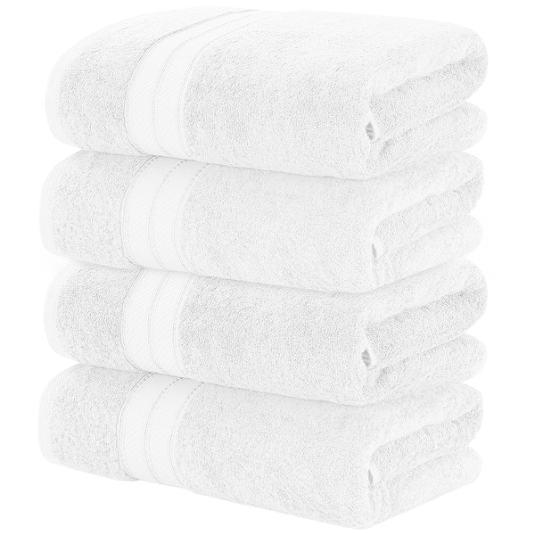 Modern Threads 4 Pack SpunLoft™ Bath towel - 30x54 - White