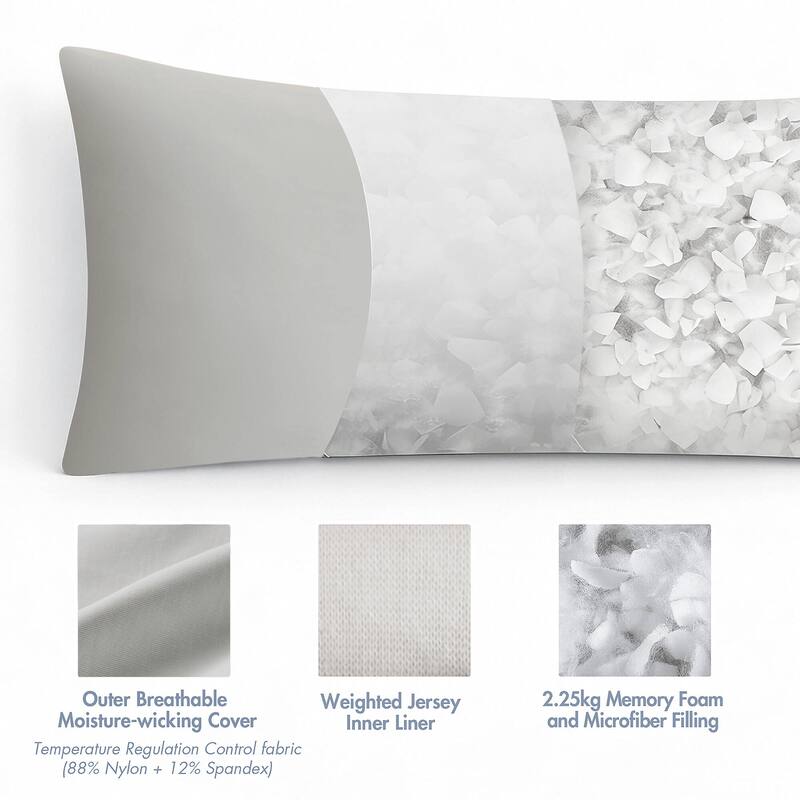Madison Park Lumi cooling body pillow
