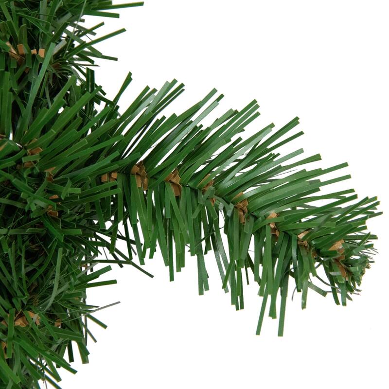 Deluxe Dorchester Pine Artificial Christmas Wreath - 8" - Unlit
