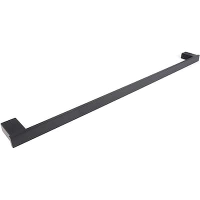 Dyconn Faucet Florence Series Black Bathroom Towel Bar (18 Inch)