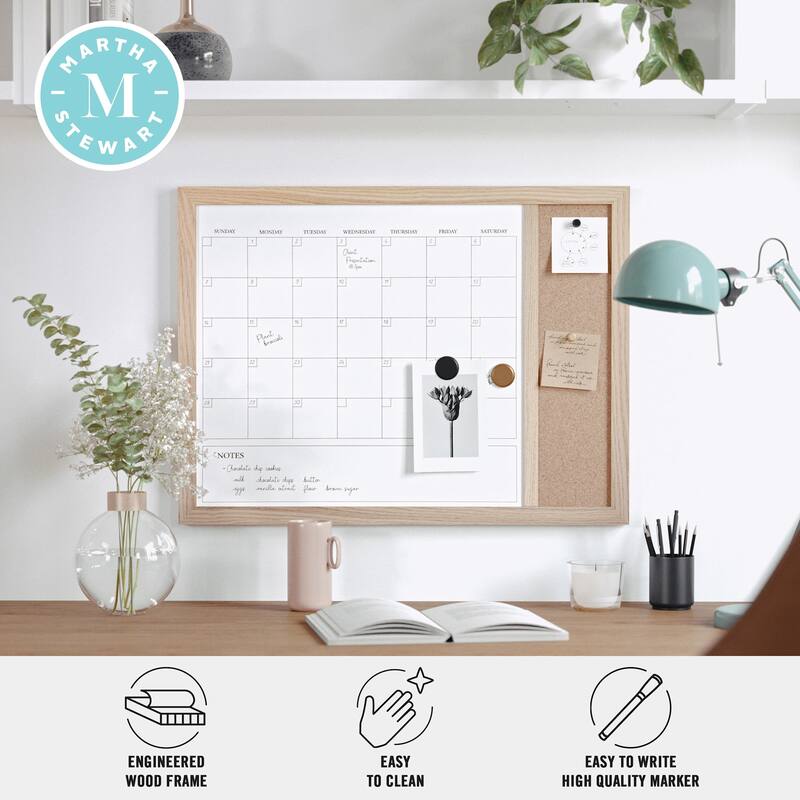Flash Furniture BR-PM-COM-MW4C1-4561-MS Everette 24" x 18" Wall Board