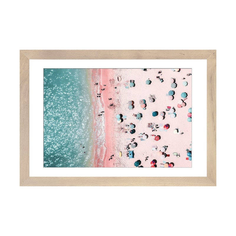 iCanvas "Bondi Beach" by Radu Bercan PFA - Natural - 16x24x1