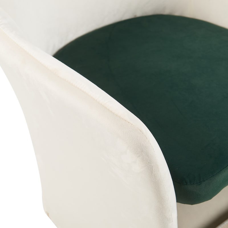 Furniture Style 2 in 1 Pet Friendly Mid Century Modern Accent Chair Soft Fabric Upholstered Leisure Armchair