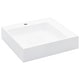 preview thumbnail 21 of 51, vidaXL Wash Basin Mineral Cast/Marble Cast White Washroom Sink Multi Sizes